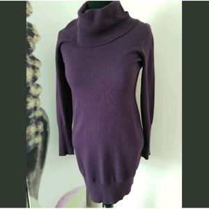 Cynthia‎ Rowley Womens Dress size M Purple Knit Tur